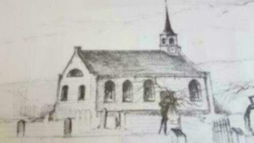 Ned. Hervormde kerk Noordwijk Marum H. Kleyn. Groningen, Antiek en Kunst, Ophalen