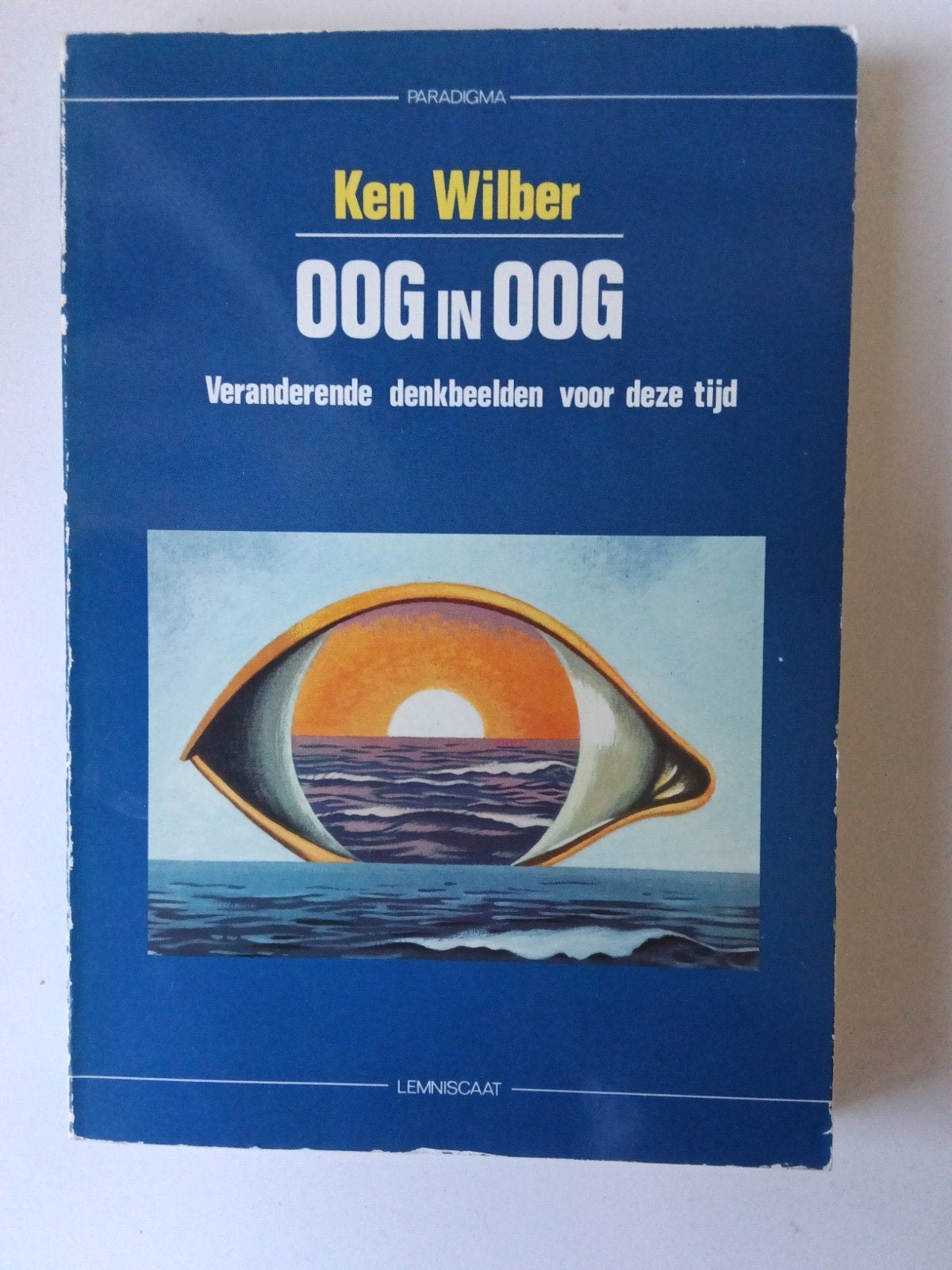 Oog in Oog - Ken Wilber (Paradigma reeks), Boeken, Gelezen, Achtergrond en Informatie, Spiritualiteit algemeen, Ophalen of Verzenden