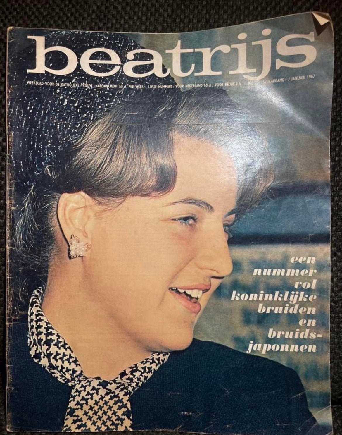 Beatrijjs Magazine 1967 - Koninklijke Bruiden & Bruidsjaponn, Ophalen of Verzenden, Gelezen, Damesbladen
