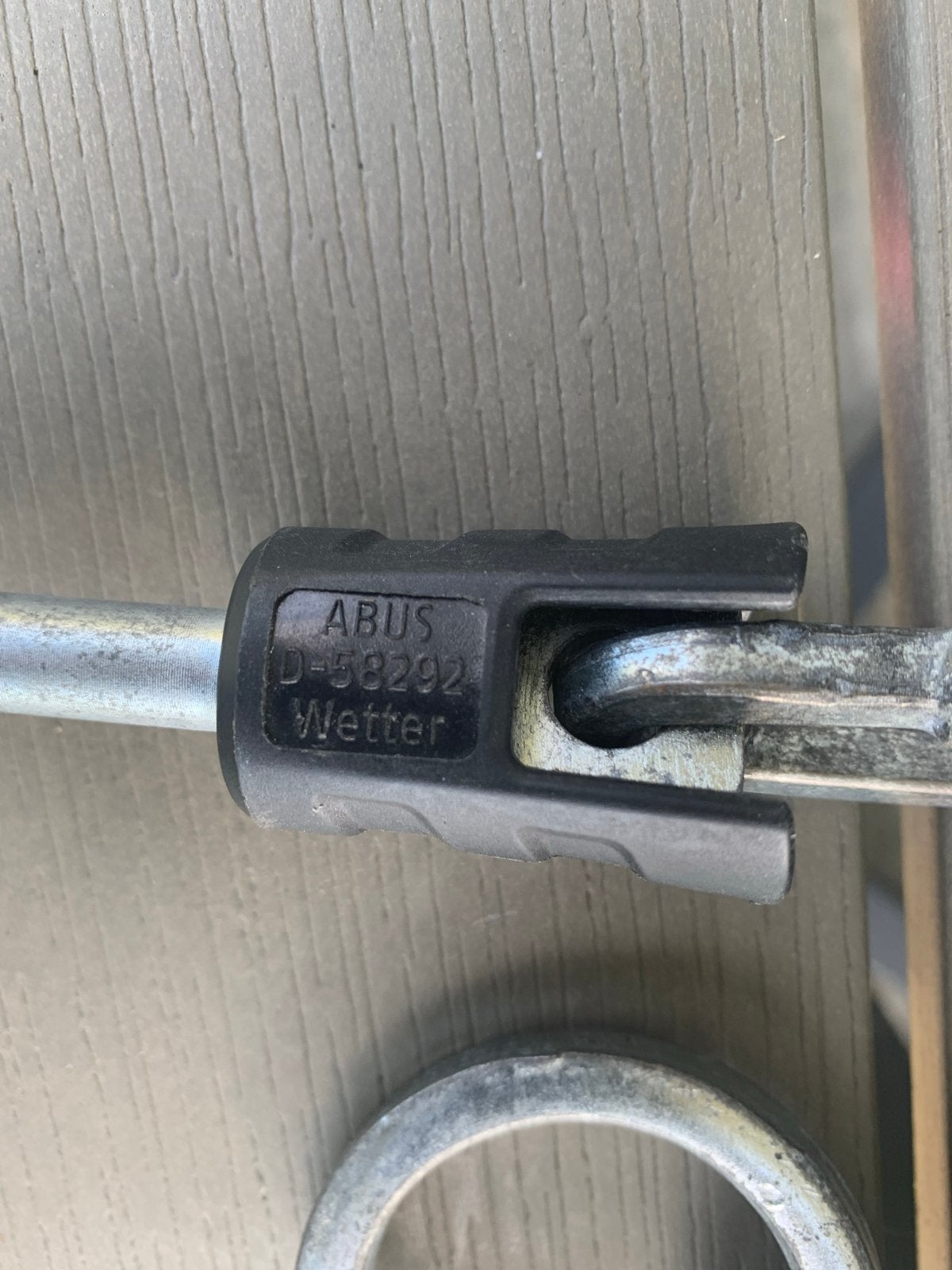 ABUS insteekketting, Ophalen of Verzenden, Gebruikt