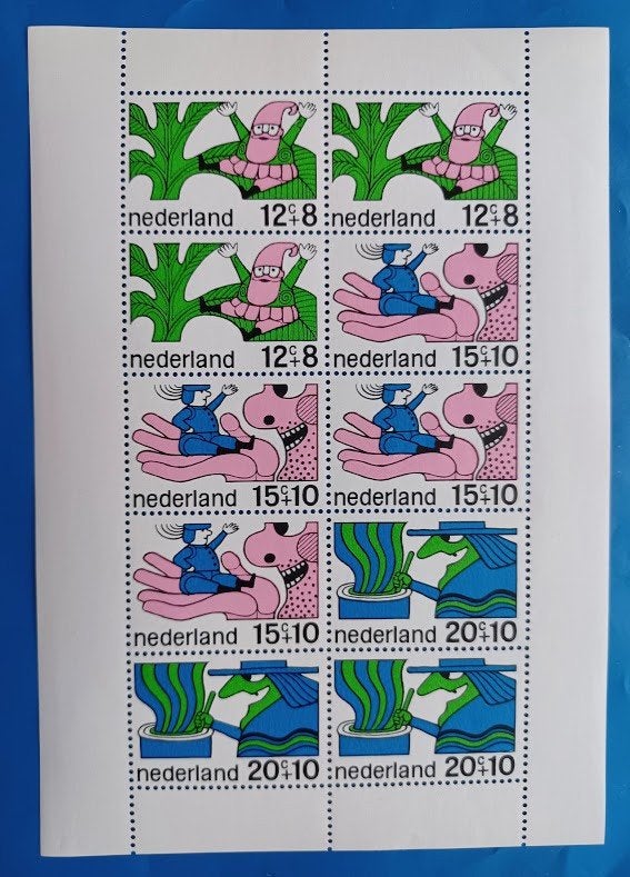 Kinderpostzegels 1968 - NVPH 917 Sprookjesfiguren, Verzenden, Na 1940, Postfris