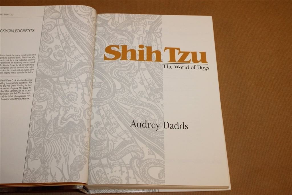 Shih Tzu — Compleet Rashandboek, Fokken & Verzorging 1995, Ophalen of Verzenden, Gelezen