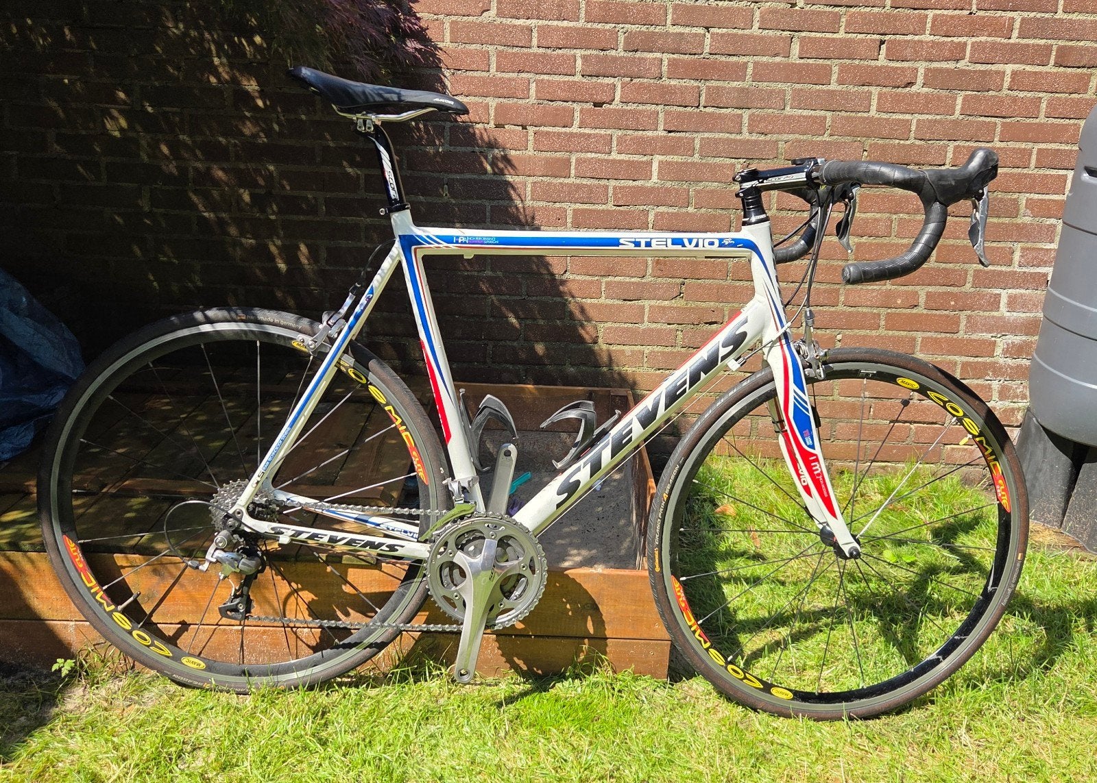 Stevens Stelvio racefiets met Shimano 105, Gebruikt, Aluminium, 57 tot 61 cm, Meer dan 20 versnellingen