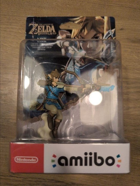 Nintendo Amiibo Link The Legend of Zelda Breath of the Wild, Nintendo, Nieuw, Overige typen, Nintendo