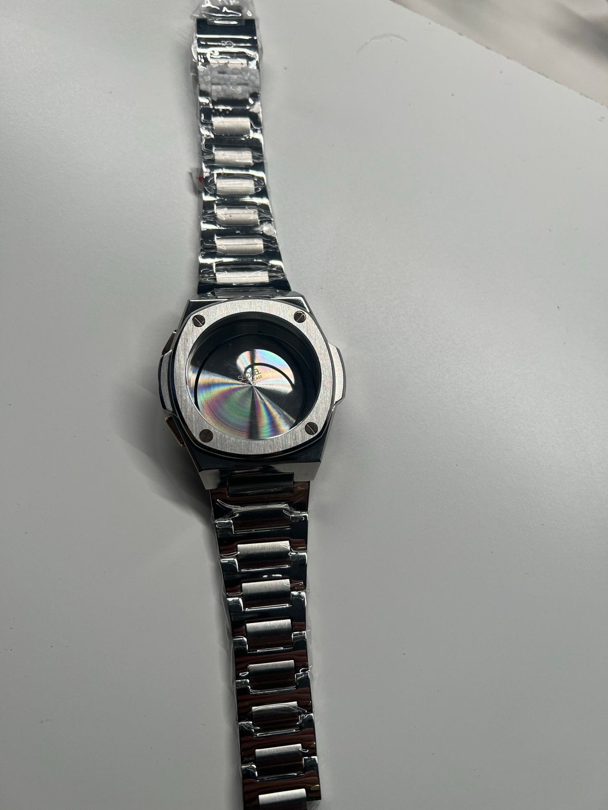 GC horloge kast + band Y99001G2MF  Staal, Ophalen of Verzenden, Staal, Polshorloge, Overige merken