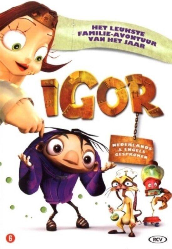 DVD Igor (Nieuw in de folie, seal), Overige typen, Overige soorten, Ophalen of Verzenden, Vanaf 6 jaar