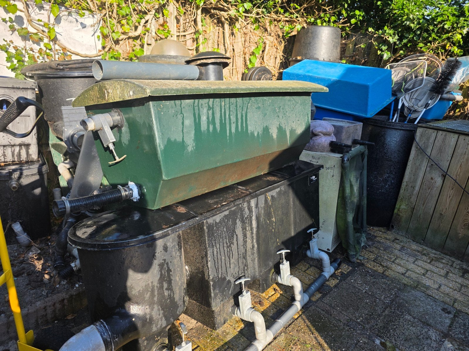 3 kamerfilter, Ophalen, Gebruikt, Vijverfilter