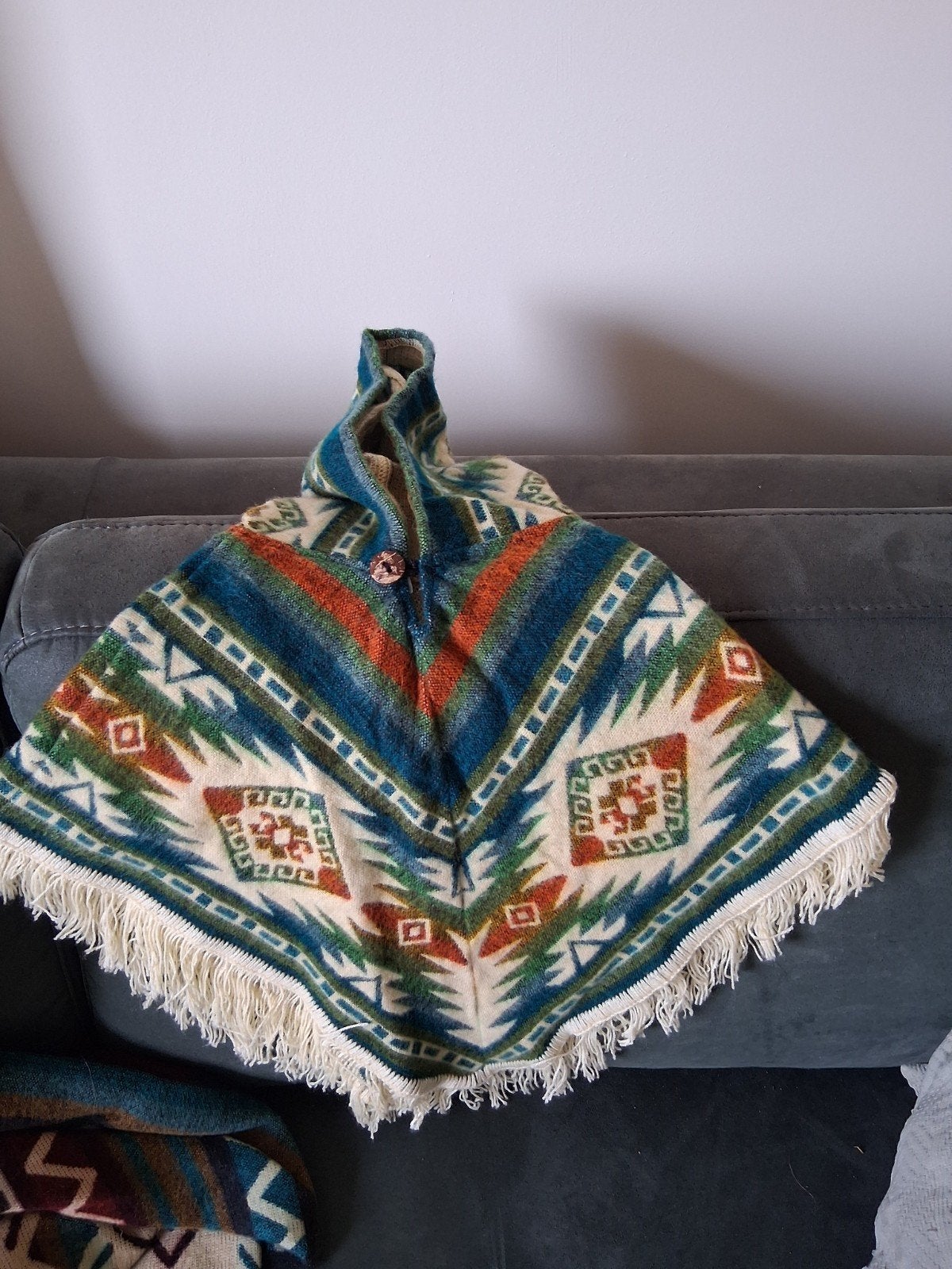 Nieuwe Alpaca Wollen Poncho voor 2-jarige Kinderen, Ophalen of Verzenden, Nieuw, Onbekend, Jongen of Meisje