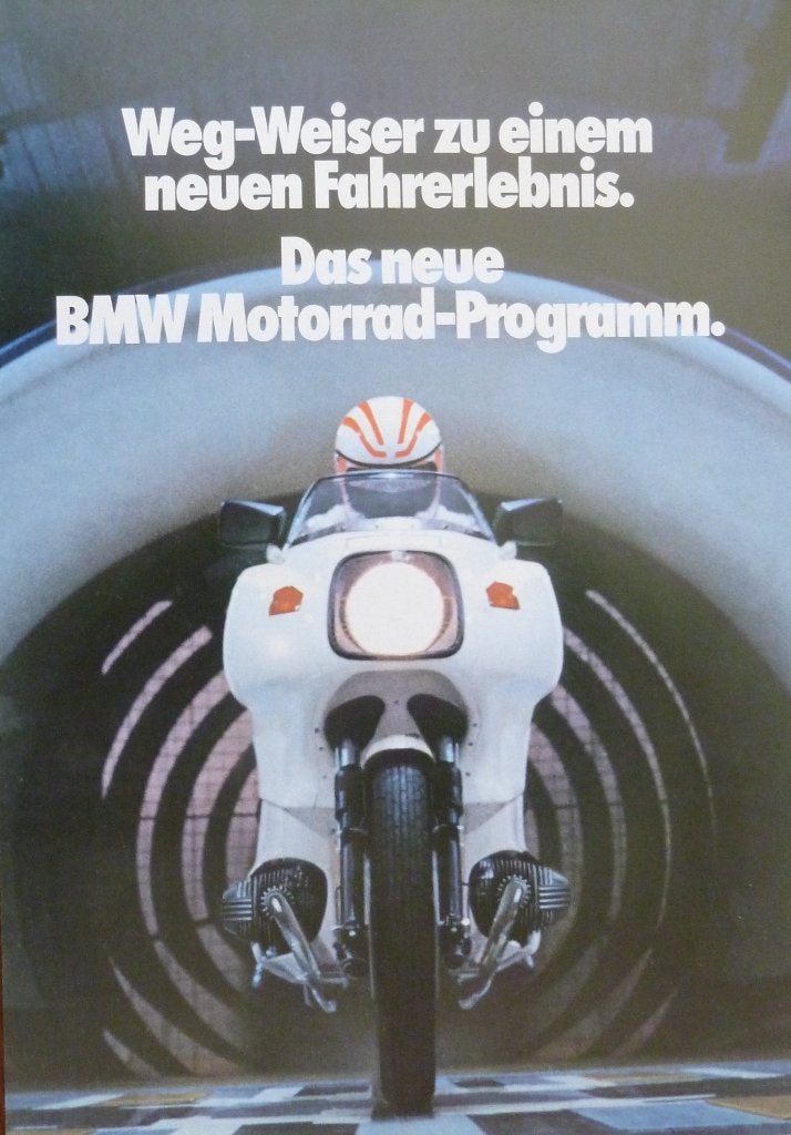 Folder BMW R100RS/ R100S/ R100-/ R75-/ R60/ 7 02/ 1976, Motoren, Ophalen of Verzenden, BMW