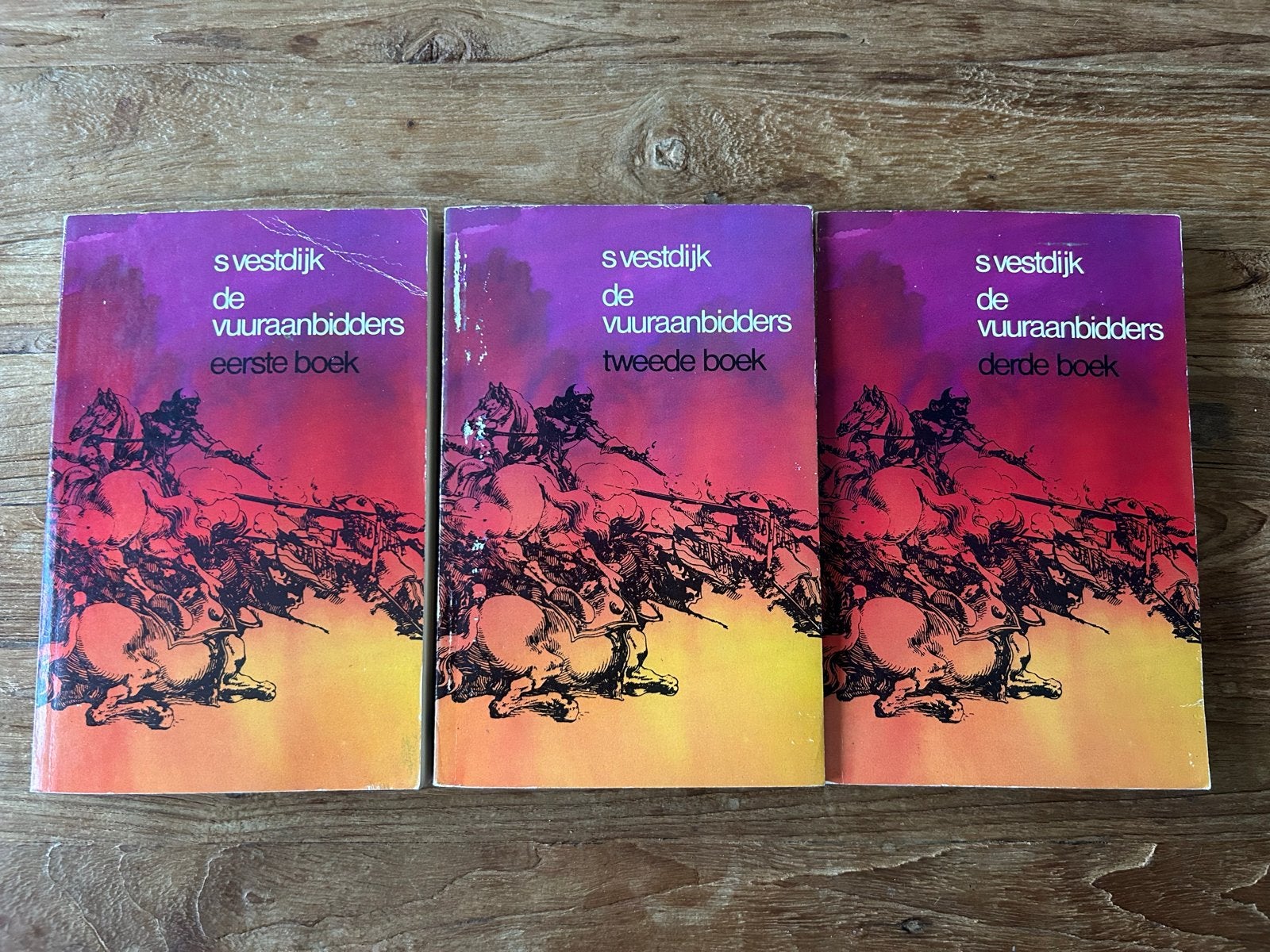 S. Vestdijk - De vuuraanbidders (complete trilogie), Verzenden, Gelezen, Nederland