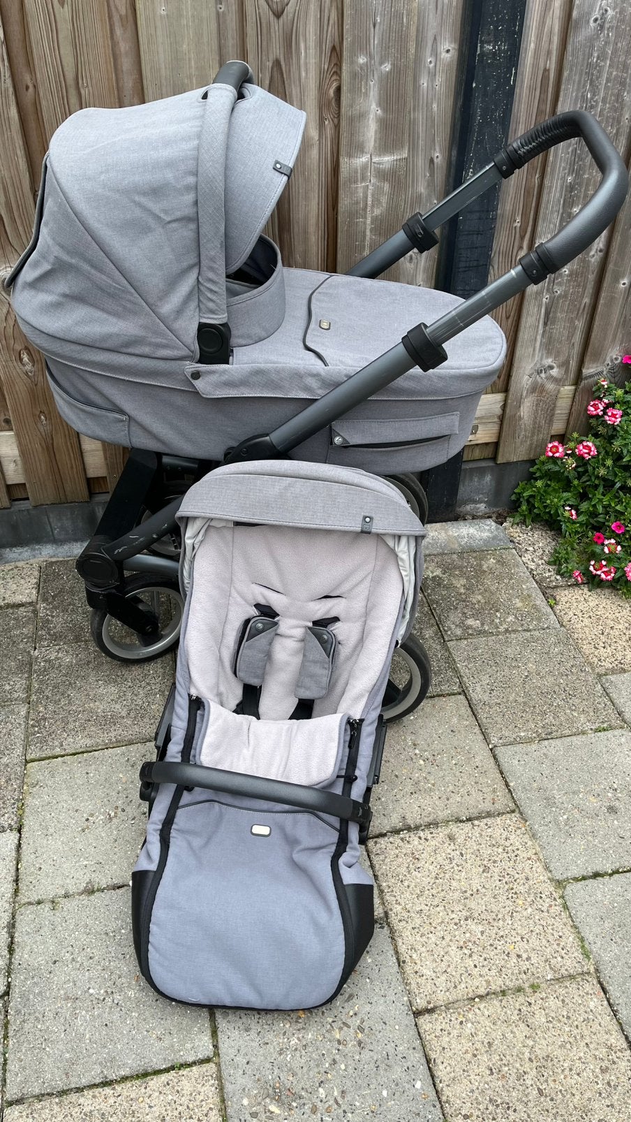 Mutsy kinderwagen, Ophalen, Gebruikt, Verstelbare duwstang, Combiwagen