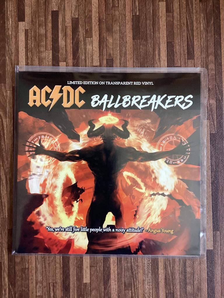 10" Limited Edition AC/DC – Ballbreakers, Cd's en Dvd's, Vinyl | Hardrock en Metal, Beschermende buitenhoes, 10 inch, 1990 - 1999