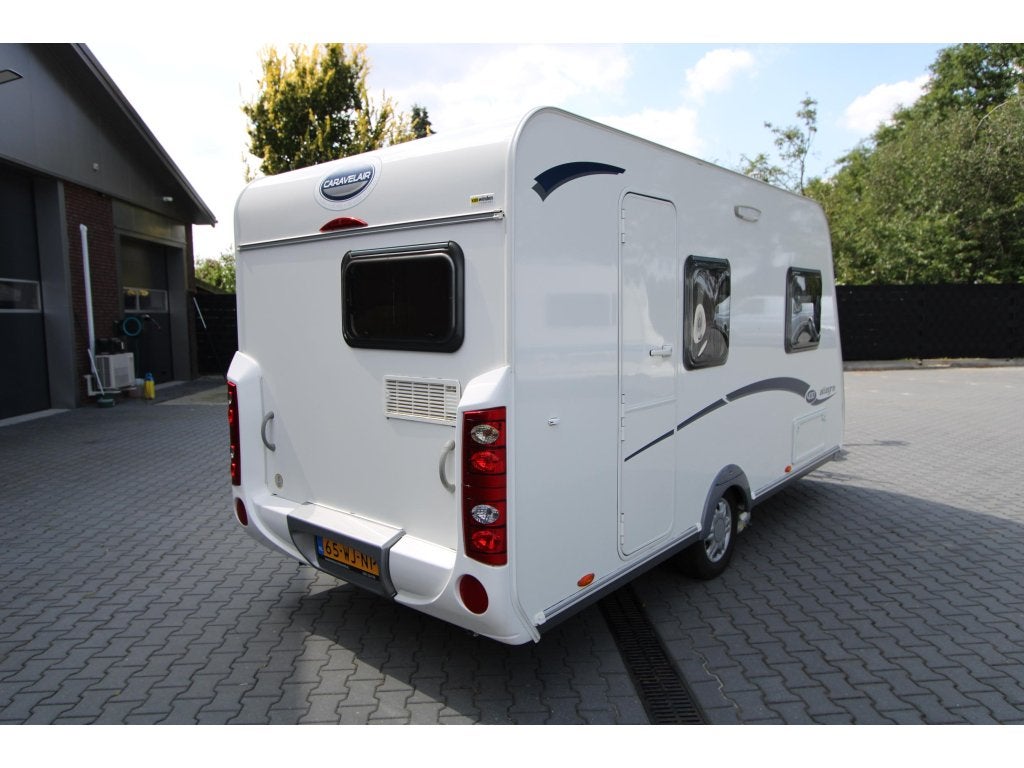 Caravelair Allegra 400 2012-Voortent-Luifl-mover, Caravans en Kamperen, Caravans, Bedrijf, Schokbreker, 750 - 1000 kg, 4 tot 5 meter