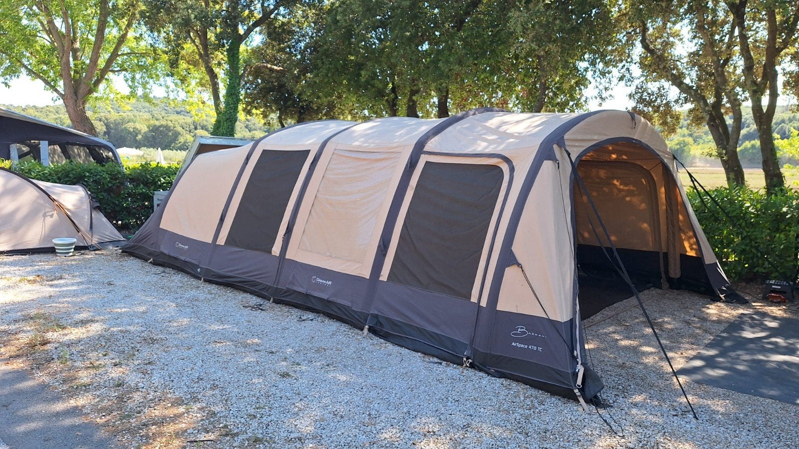 Bardani AirSpace 470 TC opblaasbare tent met bagagewagen, Ophalen, Tot en met 6