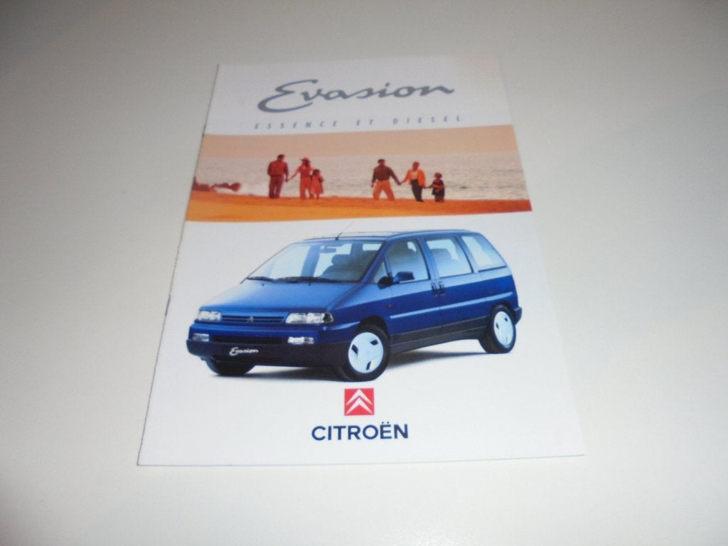 brochure Citroen Evasion  1994, Ophalen of Verzenden, Nieuw, Citroën