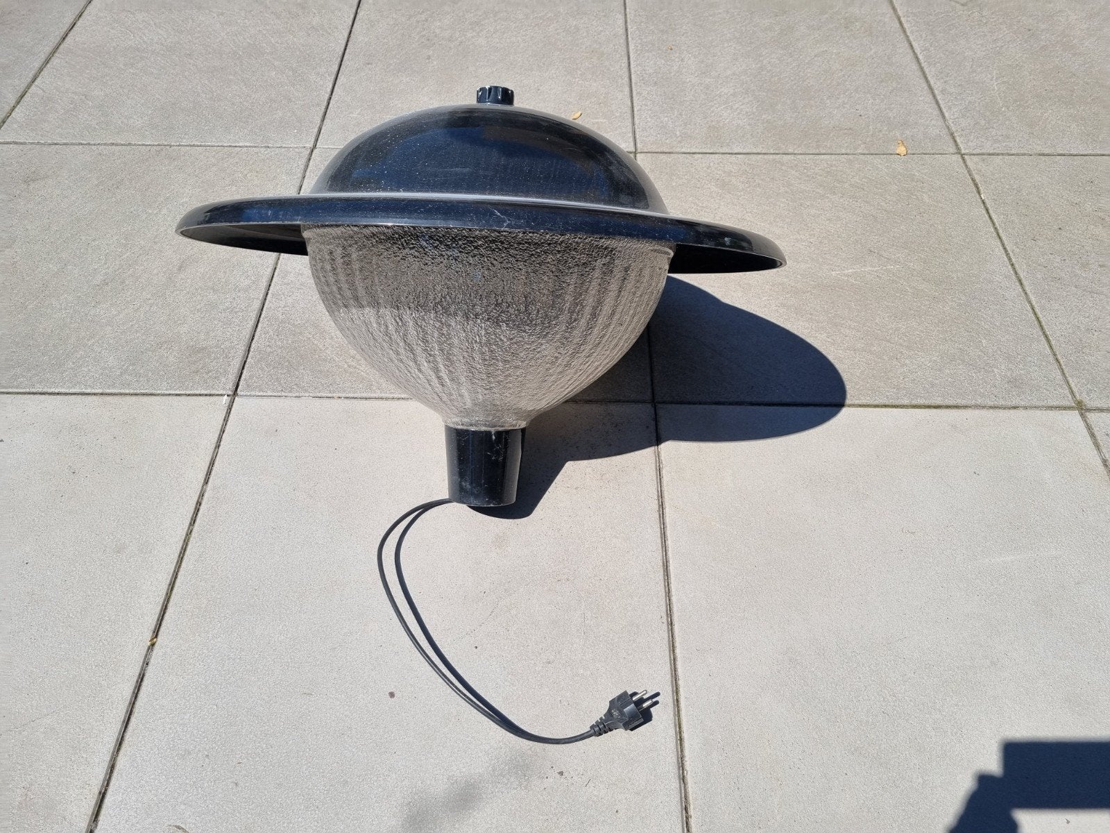 Mooie grote lamp lantarenpaal, Tuin en Terras, Ophalen, Kunststof, Minder dan 50 watt, Netvoeding