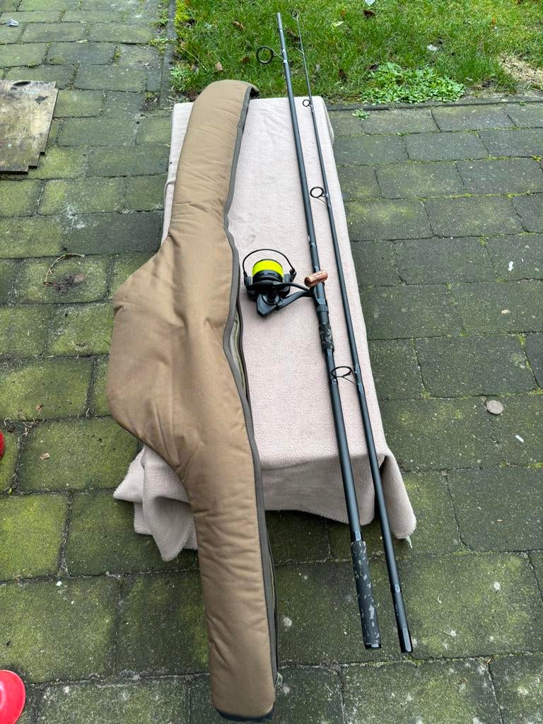 Complete spodhengel korda, prologic, strategy, Watersport en Boten, Hengelsport | Karpervissen, Gebruikt, Complete set, Ophalen