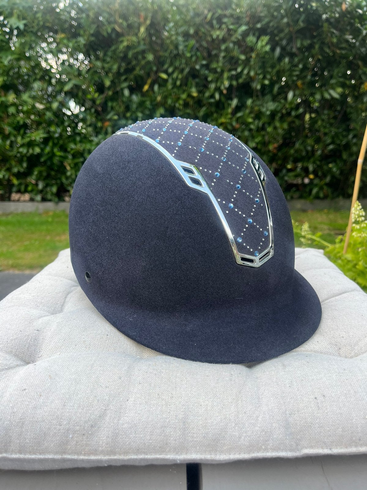 Blauwe cap, Ophalen of Verzenden, Zo goed als nieuw, Dressuur