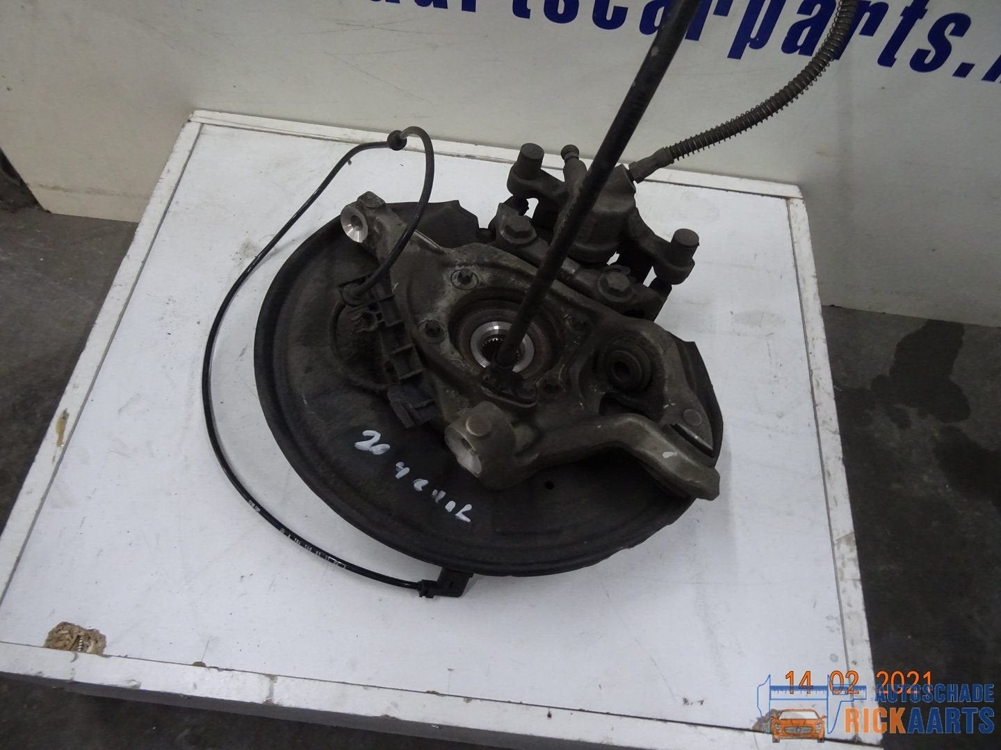 mercedes w 204 achter fusee, Auto-onderdelen, Gebruikt, -, Ophalen of Verzenden, -