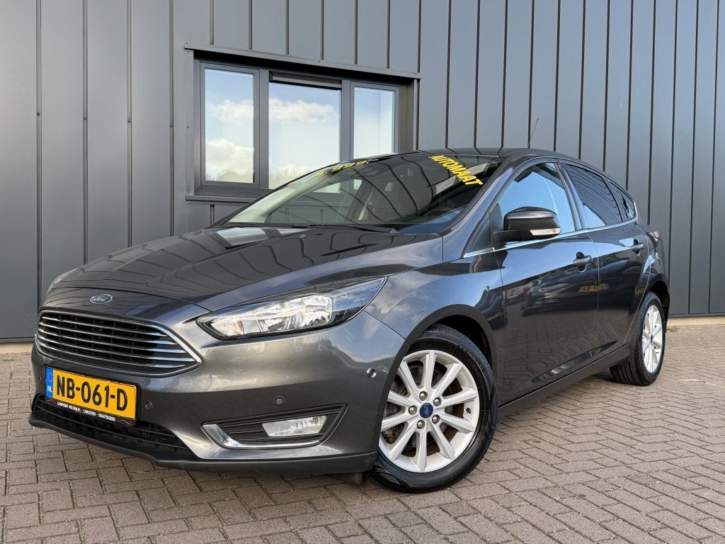 Ford Focus 1.5 Titanium Automaat Clima*Navi NAP!, Auto's, Dealer onderhouden, Stof, 4 cilinders, 1500 kg