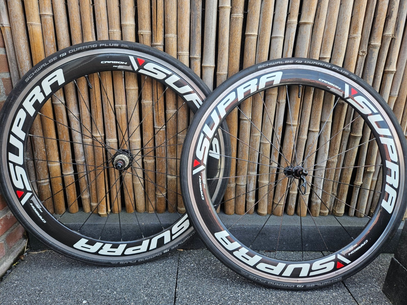 Supra RC 58 carbon wielset, Wiel, Ophalen of Verzenden, Zo goed als nieuw, Racefiets