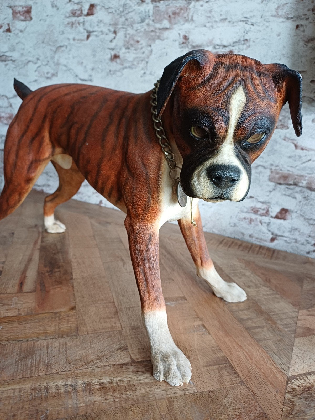 2 grote boxer beelden, Verzamelen, Ophalen of Verzenden, Zo goed als nieuw