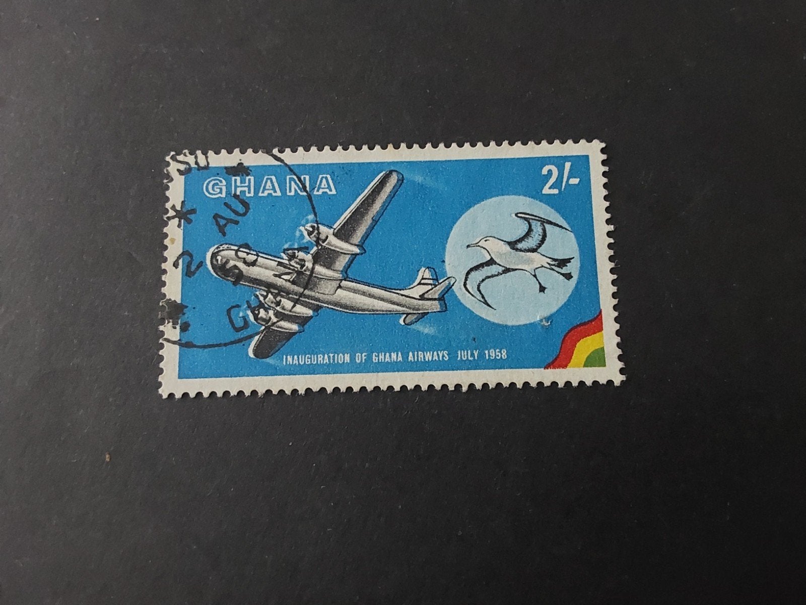 Ghana, SG 195, Verzenden, Overige landen, Gestempeld