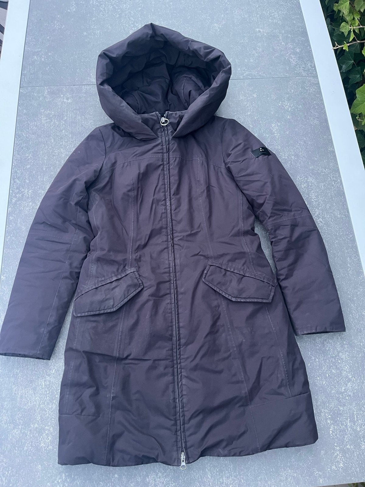 Peuterey winterjas maat 42 (valt als M), Ophalen of Verzenden, Gedragen, Maat 38/40 (M), Zwart