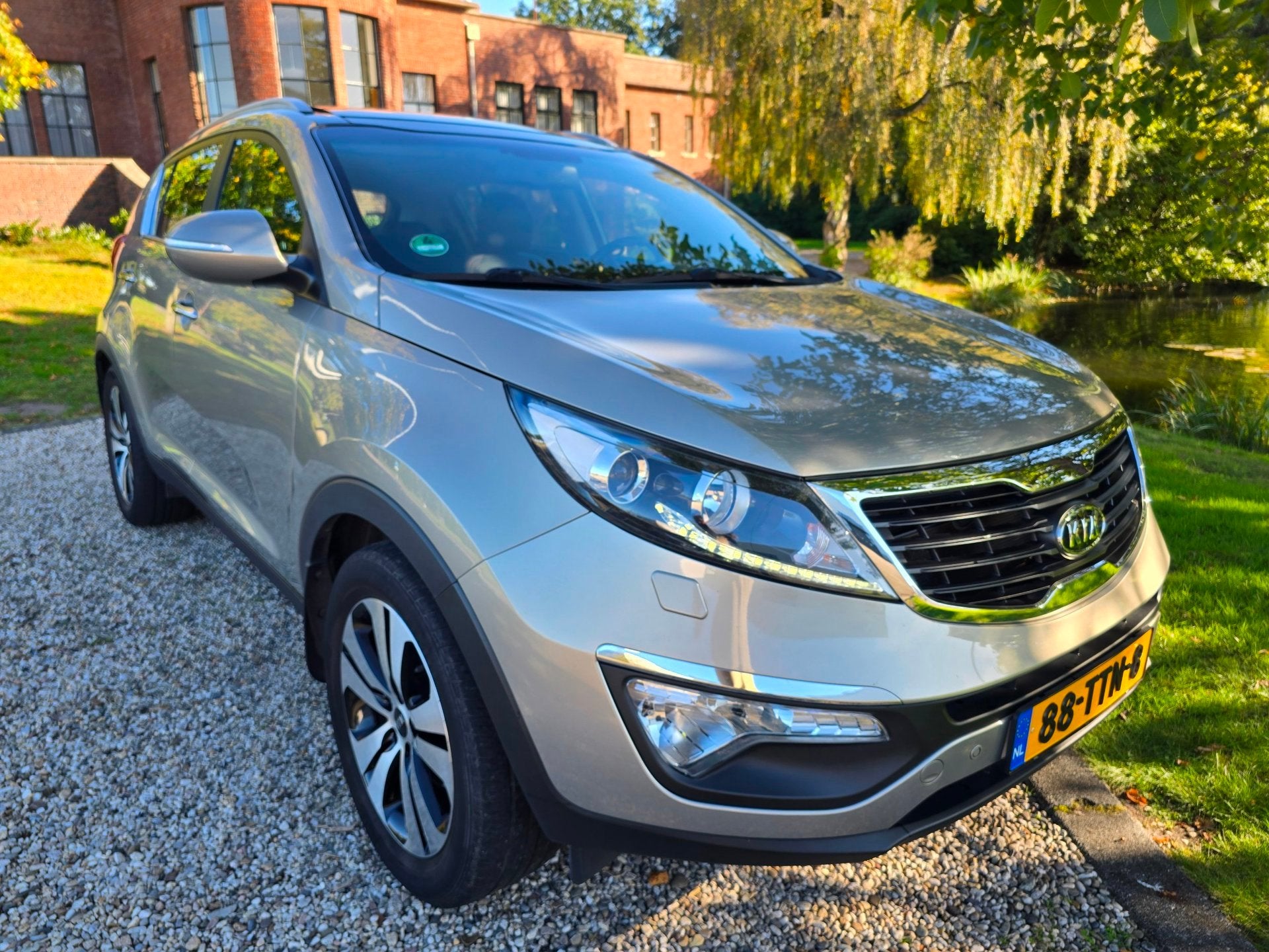 Kia Sportage 2.0 X-clusive PANORAMA/leer/AIRCO/cuise, Auto's, Gebruikt, 163 pk, Handgeschakeld, SUV of Terreinwagen