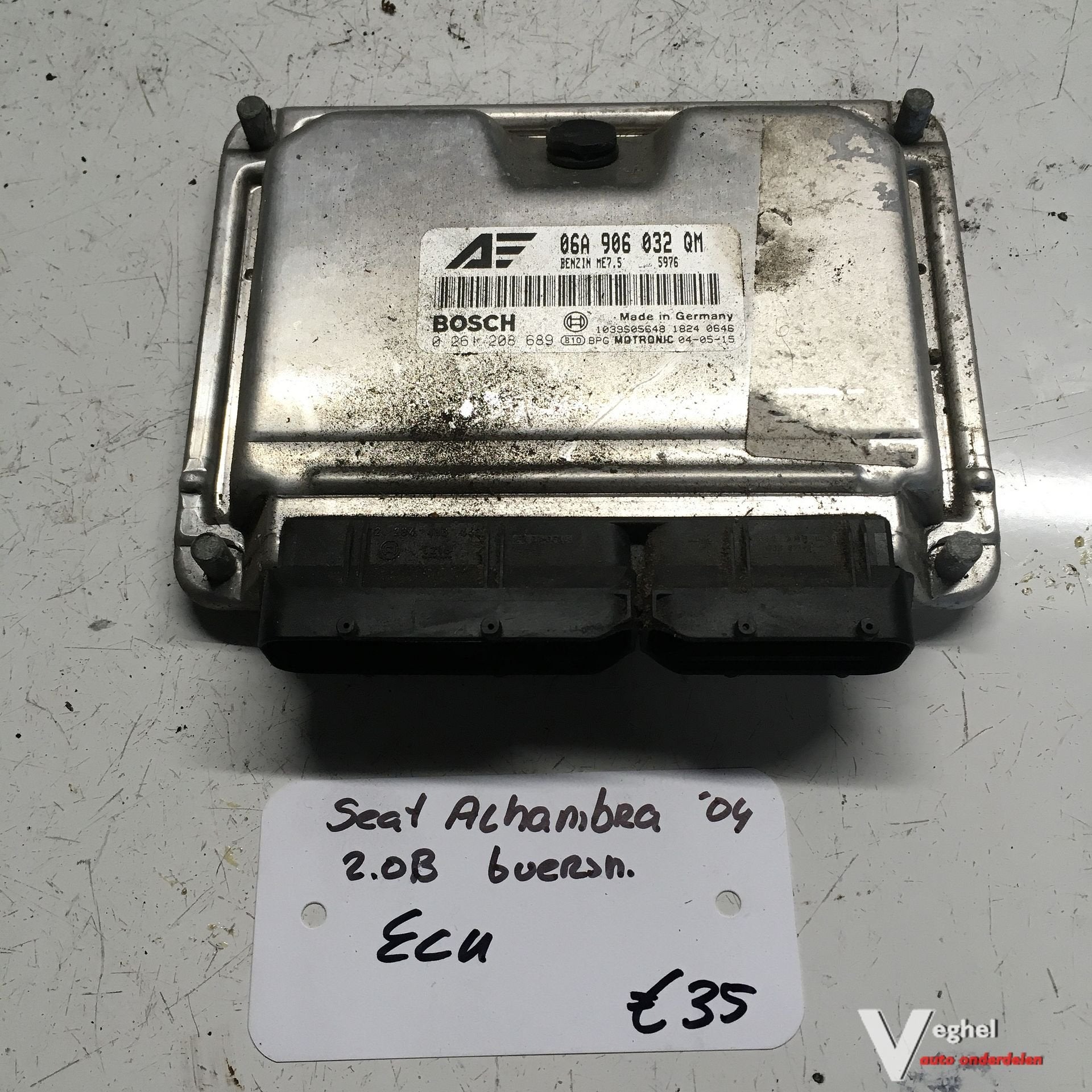 Seat Alhambra 2.0 B   6 Versnellingen 2004    ECU   06A 906