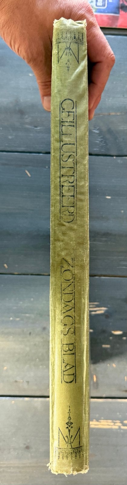 1899/1900 Geïllustreerd Zondagsblad 1e druk Gebonden, Ophalen of Verzenden, Gelezen, Overige typen