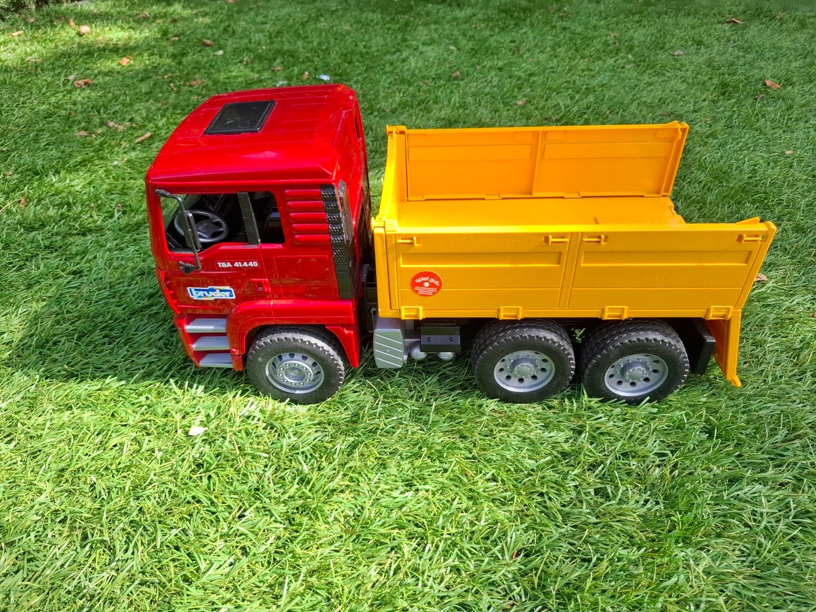 Bruder MAN TGA 41.440 Kiepwagen Speelgoedtruck, Ophalen, Gebruikt