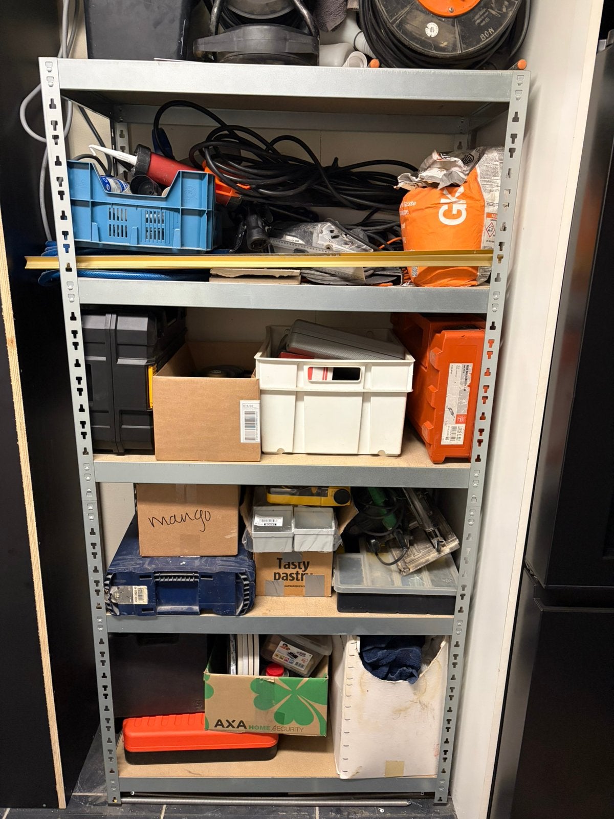 Garage kast, Ophalen, Gebruikt, 25 tot 50 cm, 150 tot 200 cm