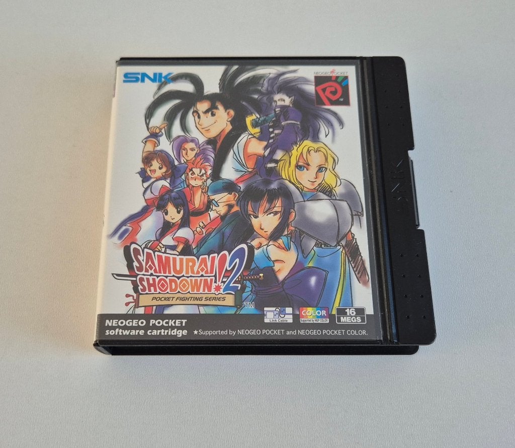 Samurai Shodown! 2 SNK Neo Geo Pocket Color Game Compleet, Gebruikt, Vechten, 1 speler, Ophalen of Verzenden