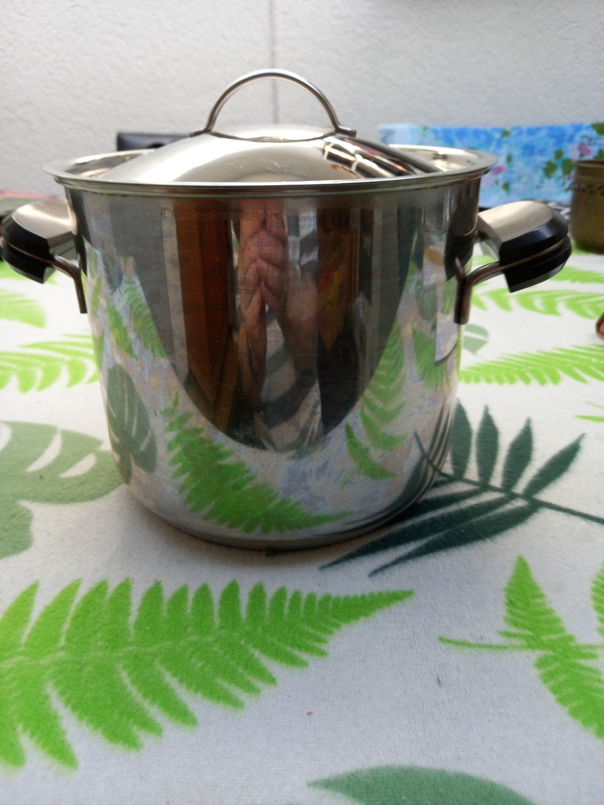 Kookpan van Lagostina., Gebruikt, Ophalen of Verzenden, Rvs, Kookpan