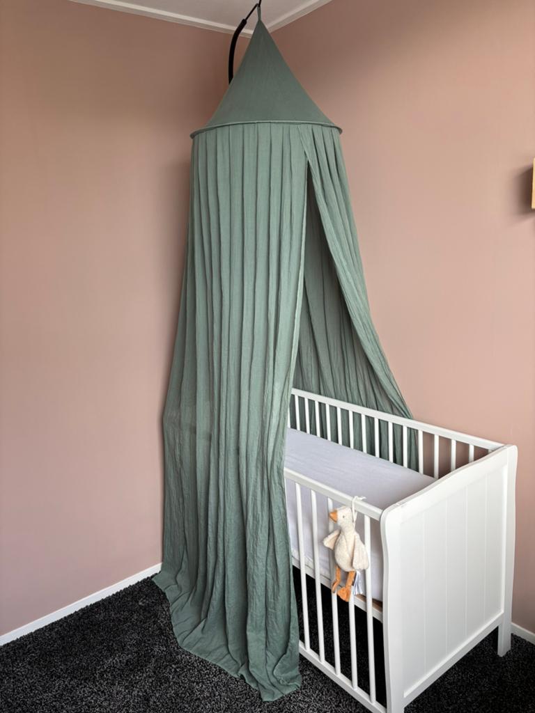 Klamboe Jollein met verstelbare piekstok, Kinderen en Baby's, Kinderkamer | Complete kinderkamers, Ophalen, Zo goed als nieuw