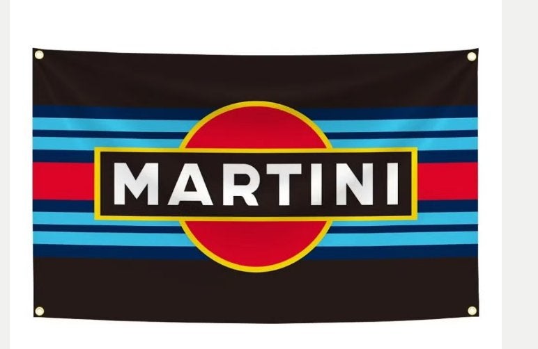 Grote vlaggen Martini (150x90cm), Ophalen of Verzenden, Nieuw