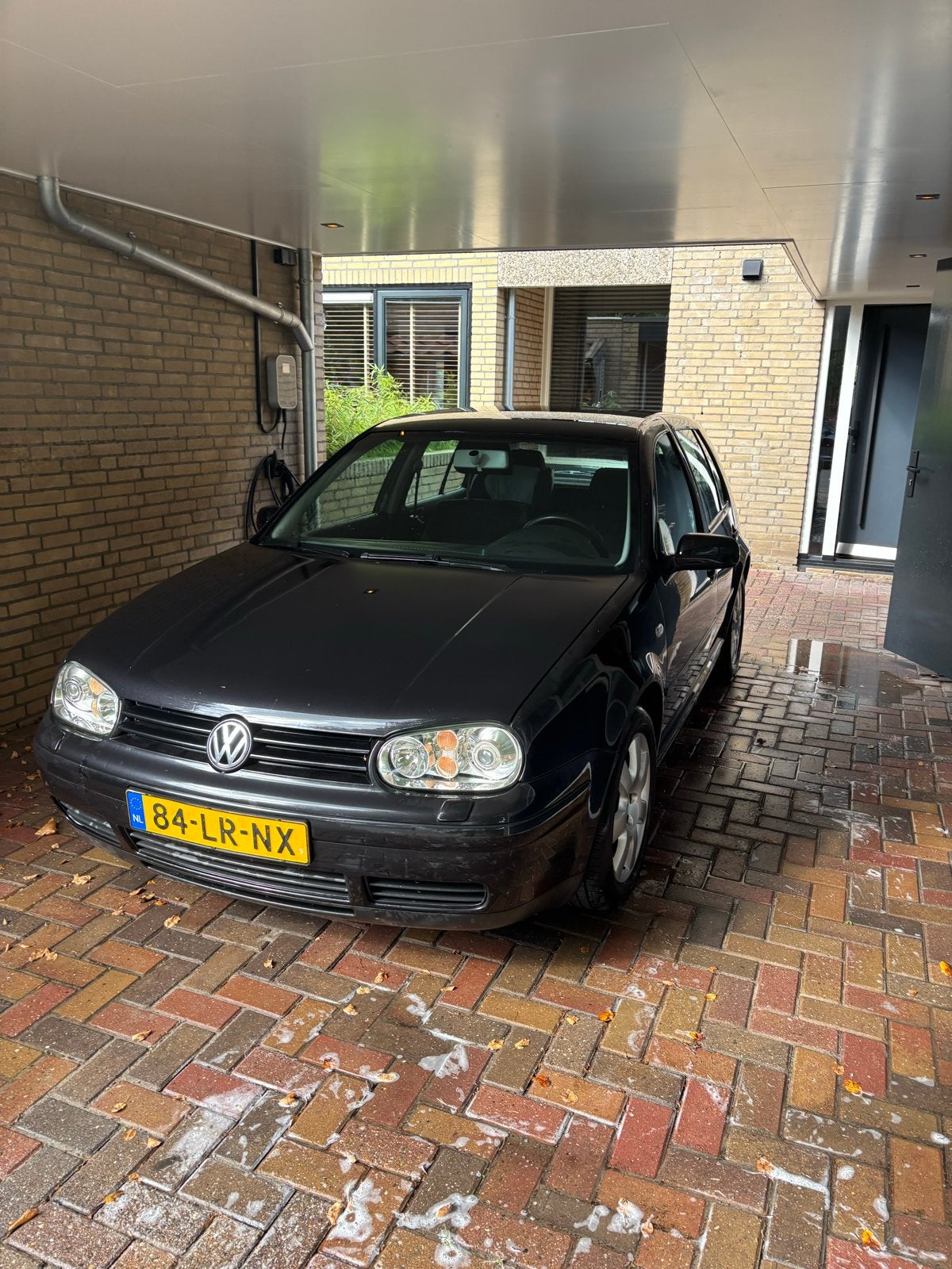 Volkswagen Golf 2.0 85KW 2003 Zwart NAP, Auto's, 4 cilinders, 1984 cc, Zwart, Origineel Nederlands