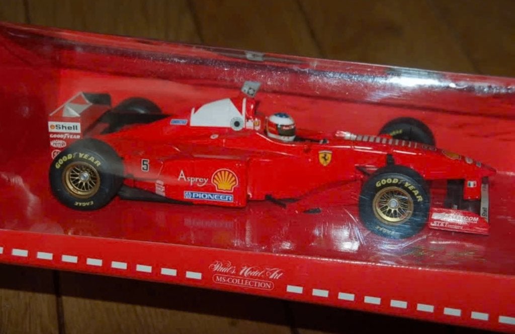 1:18 FERRARI F1 F310B SCHUMACHER Minichamps ZIE INFO WRH, Hobby en Vrije tijd, Verzenden, Zo goed als nieuw, Auto, Hot Wheels