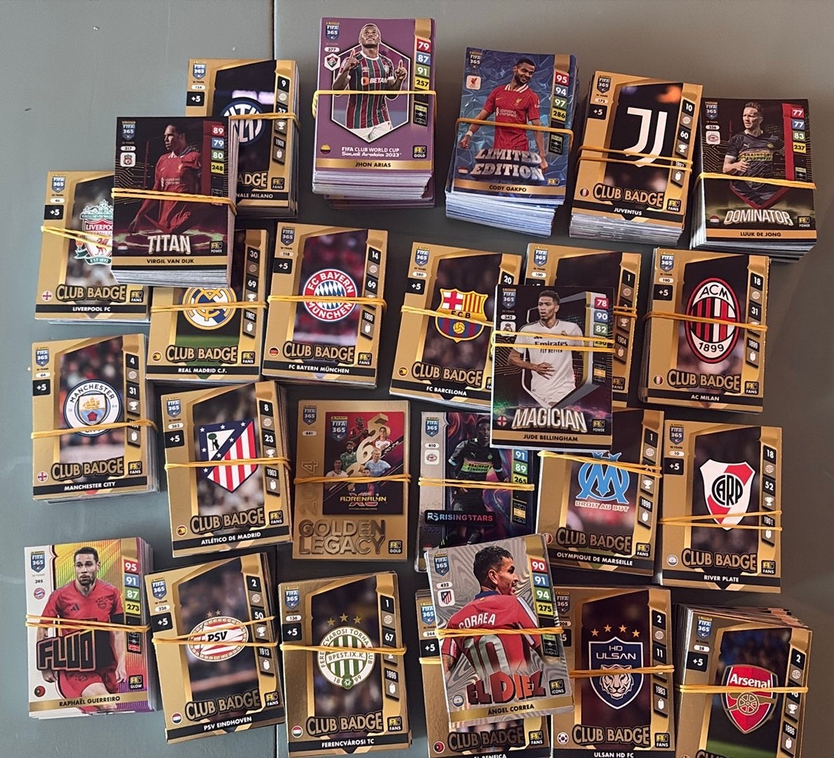 Panini adrenalyn XL kaarten, Verzenden, Zo goed als nieuw, Buitenlandse clubs, Poster, Plaatje of Sticker