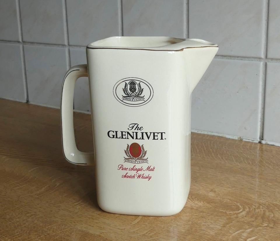 The Glenlivet single malt Scotch whisky waterkan whiskeykan, Verzamelen, Ophalen of Verzenden, Gebruikt, Gebruiksvoorwerp