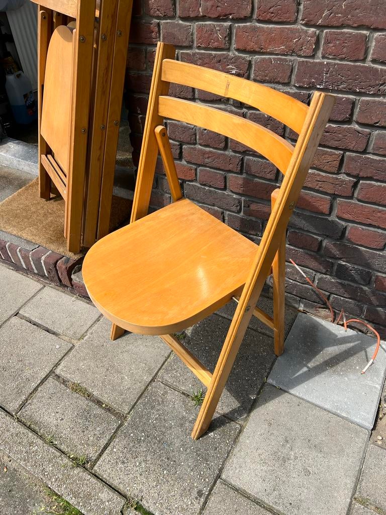 Antieke klapstoel, Ophalen