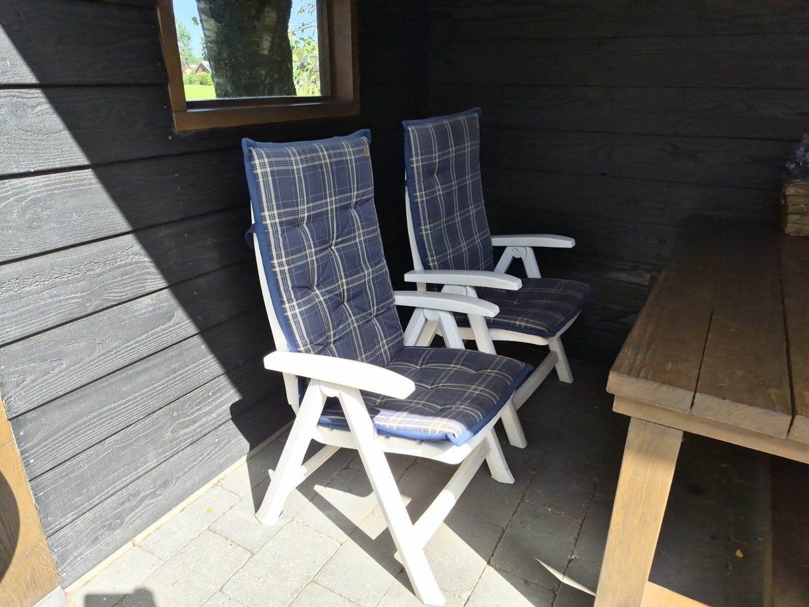 Tuinstoelen 6 stuks, Tuin en Terras, Tuinstoelen, Ophalen, Gebruikt, Kunststof