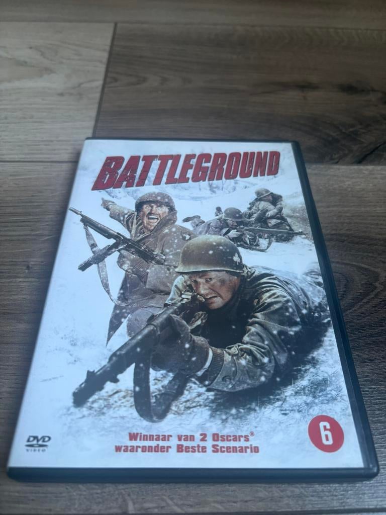 Battleground uit 1949 met Van Johnson, Cd's en Dvd's, Ophalen of Verzenden, Zo goed als nieuw, Actie en Avontuur, Alle leeftijden