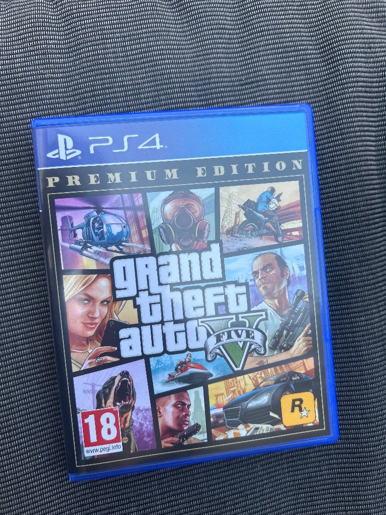 Spel GTA 5 voor PlayStation 4, Spelcomputers en Games, Games | Sony PlayStation 4, Vanaf 18 jaar, 1 speler, Zo goed als nieuw