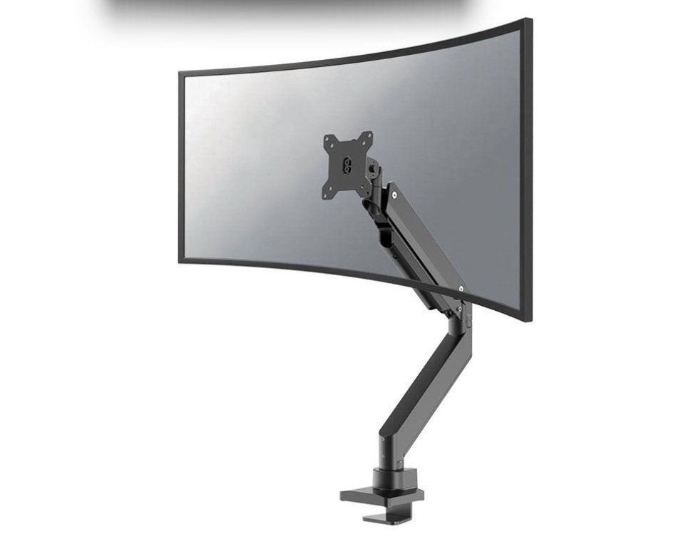 Neomounts NM-D775BLACKPLUS Monitorarm voor curved scherm, Audio, Tv en Foto, Televisiebeugels, Ophalen, Zo goed als nieuw