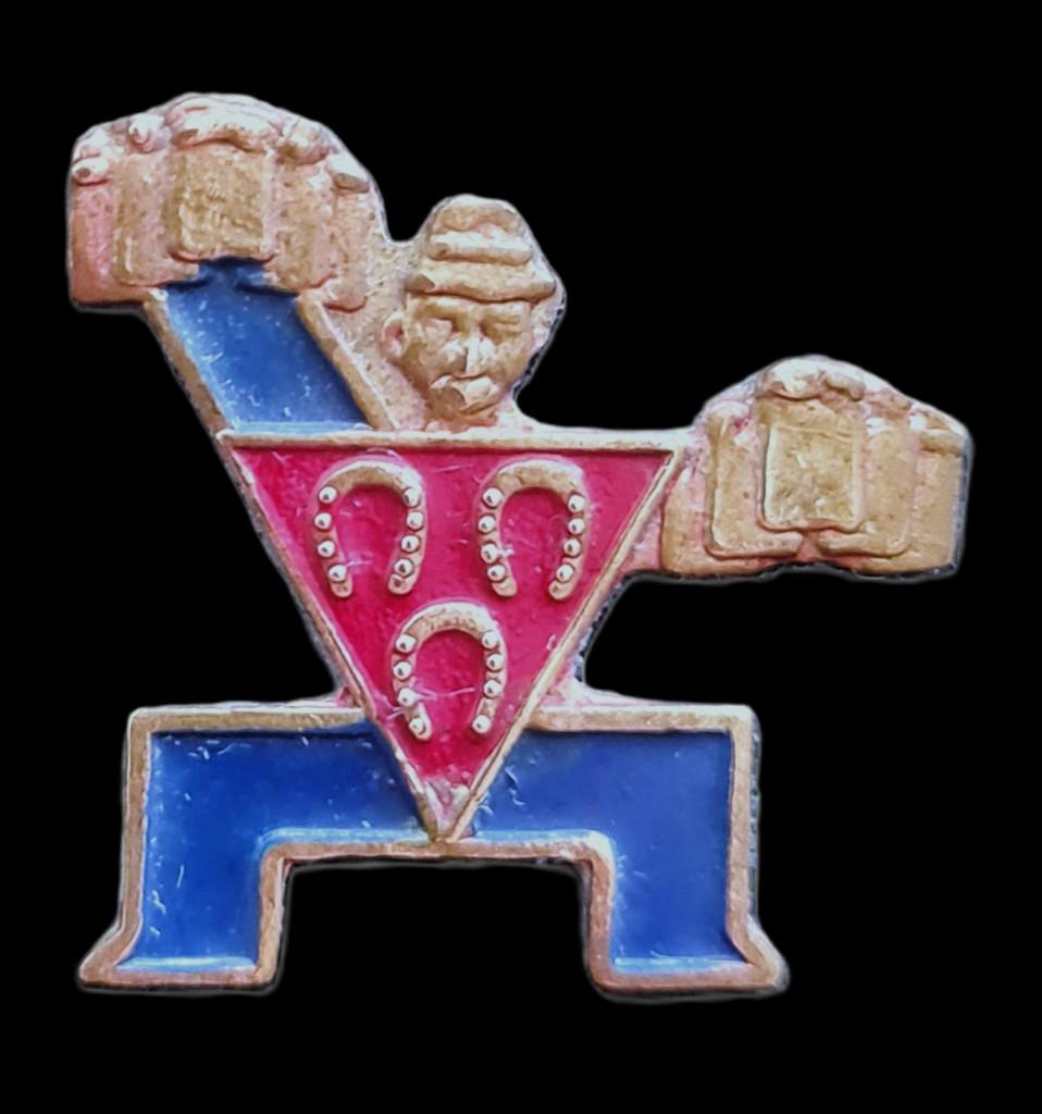 Drie Hoefijzers bier- speld, Verzamelen, Verzenden, Nieuw, Merk, Speldje of Pin
