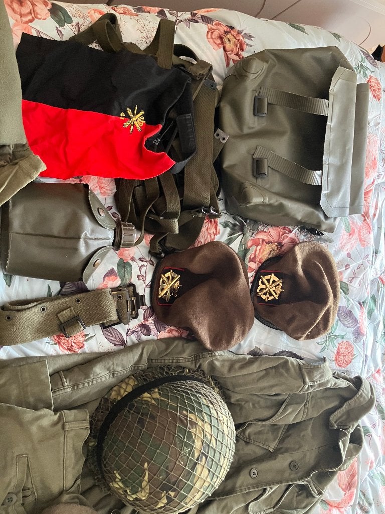 Vrijwel complete PSU plunjezak-uitrusting KL – 41 Lbataljua, Ophalen, Landmacht, Nederland, Overige typen