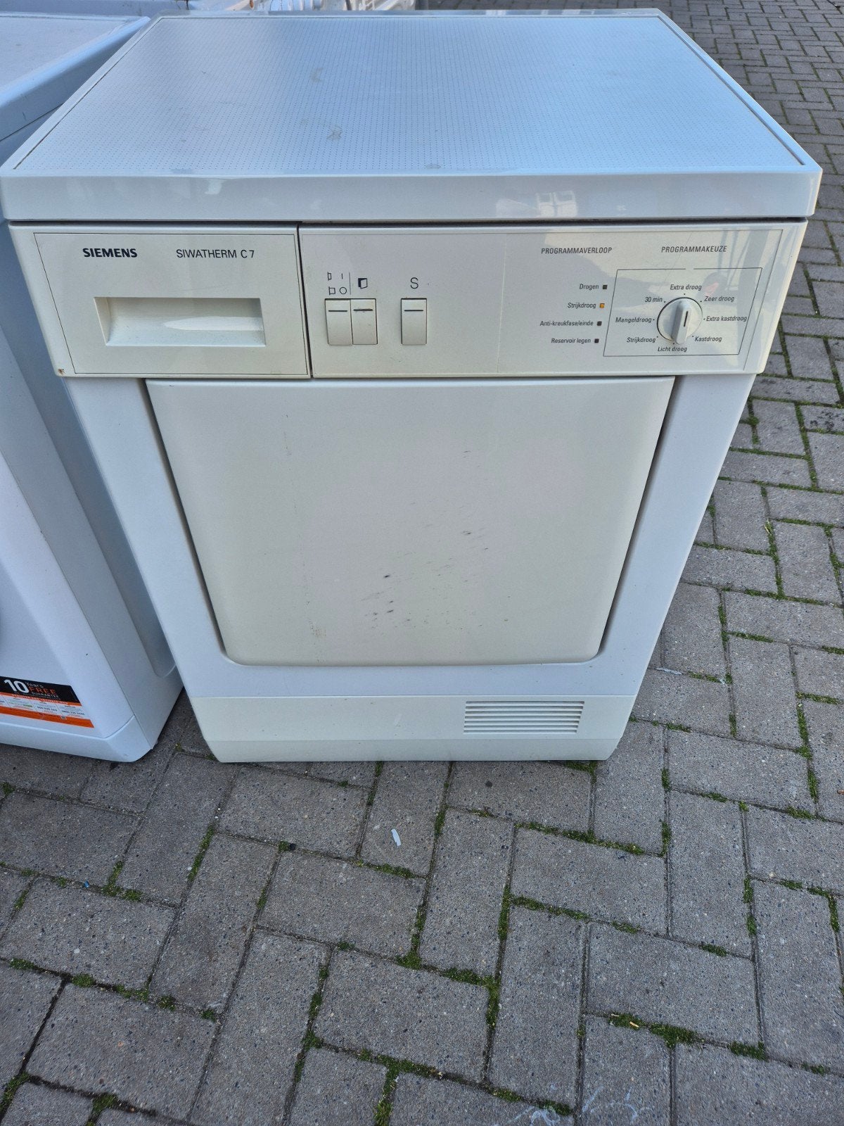 Siemens Siwatherm C7 wasdroger - Werkt perfect !, Witgoed en Apparatuur, Wasdrogers, Ophalen, Gebruikt, Voorlader, Condens