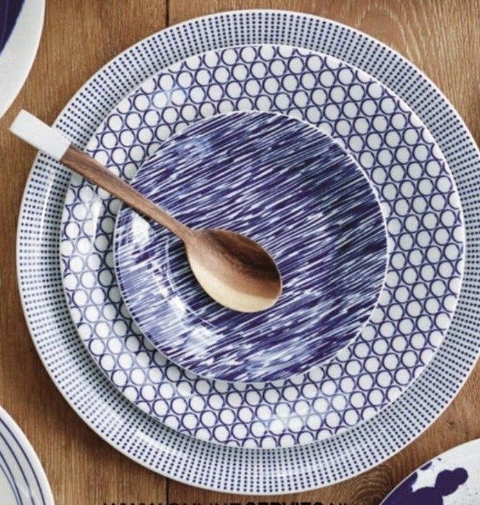 Royal doulton pacific servies, Ophalen, Zo goed als nieuw, Bord(en), Overige stijlen